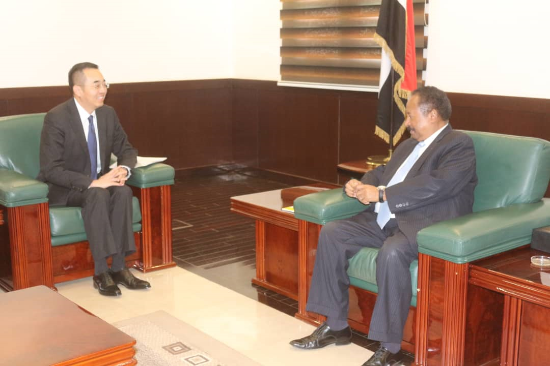 Hamdok Appreciates Firmness of Relations Between Sudan and China
