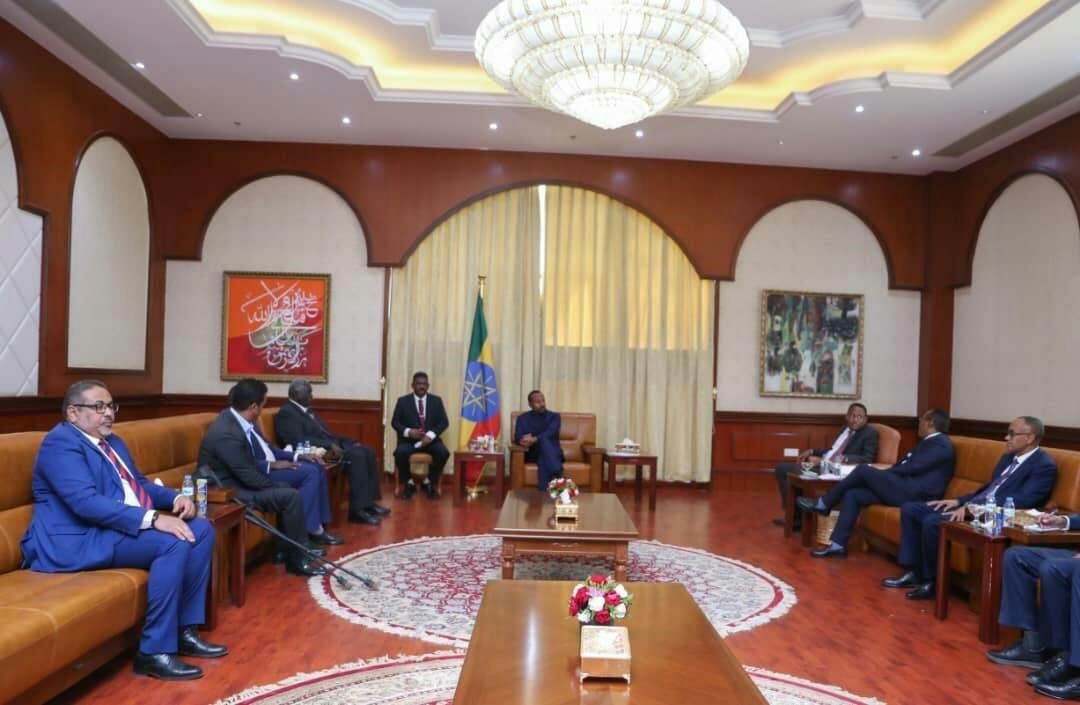 Abiy Ahmed meets RF leaderships