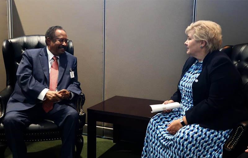 Dr. Hamdok Praises Norway Stance of Supporting Sudan