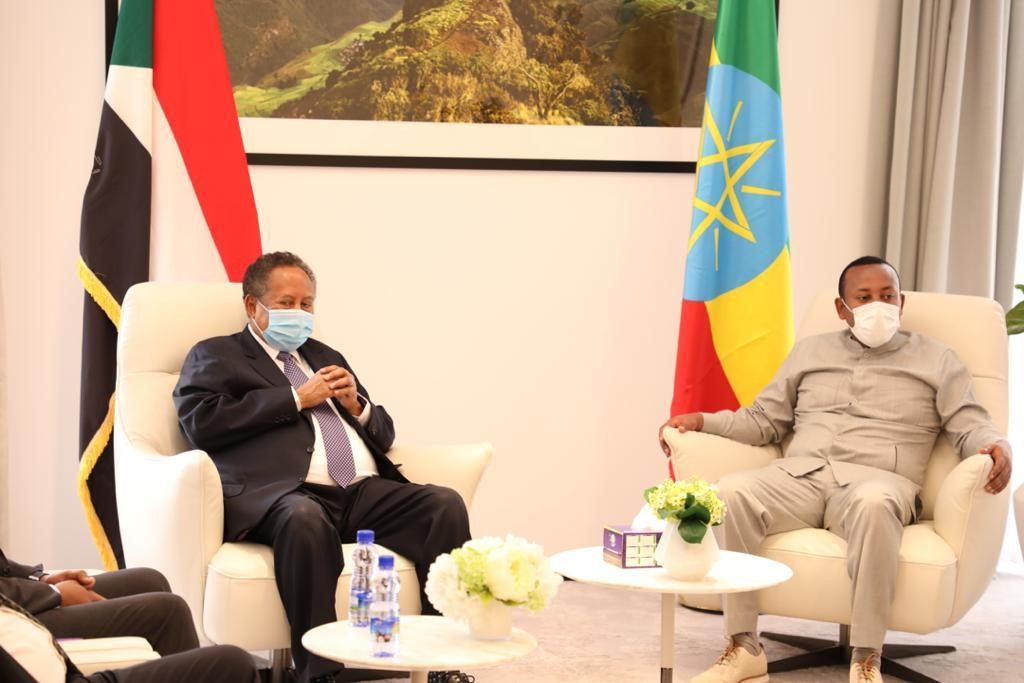Hamdouk holds talks with Ethiopian counterpart