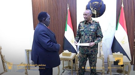 TSC President Receives Letter from South Sudanese President