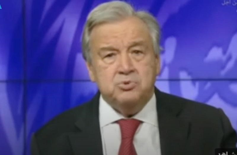 UN Secretary General Antoni Guterres