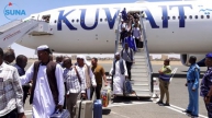 First Direct Kuwait Airways International Flight Lands at Khartoum Airport