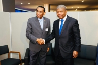 Prime Minister Meets Angolan President Commends Angolas Role in Supporting African Peace and Security