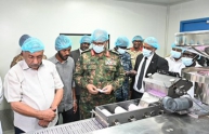 Inspecting the Chemical Industries Company in Bahri Jabir Hails Private Sectors Work Resumption
