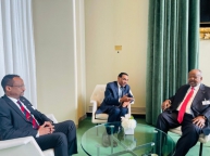 Prime Minister Meets Djibouti President on UN General Assembly Fringes
