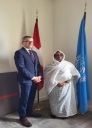 Attorney General Reviews with UN Human Rights Council President Work of National Investigation Committee